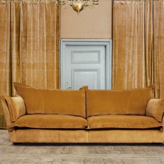 Aster Velvet Sofa