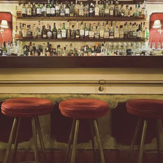 Brass Swivel Bar Stool